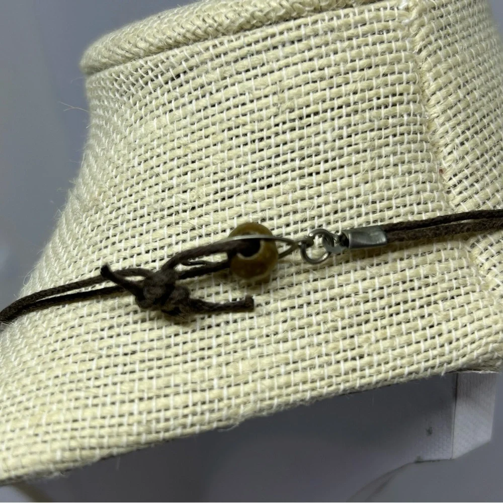 Chico's‎ Amber Silvertone Snake Amulet Pendant Necklace and Matching Earrings